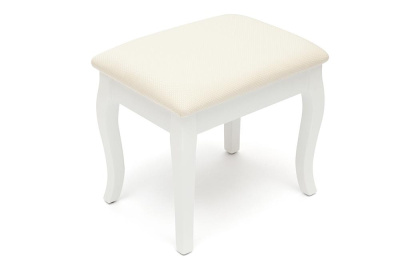 Туалетный столик с пуфом NY-V3024 Белый. Фото №4