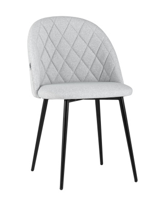 Стул Марсель микровелюр светло-серый. Фото