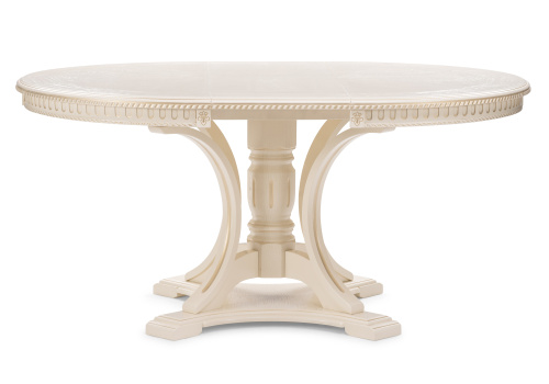 Стол деревянный Нозеан бежевый / золото фото Стол деревянный Нозеан бежевый / золото. Фото №3