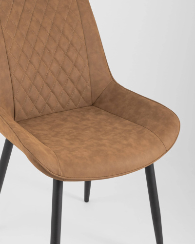 Стул Невада экокожа коричневый. Фото №9