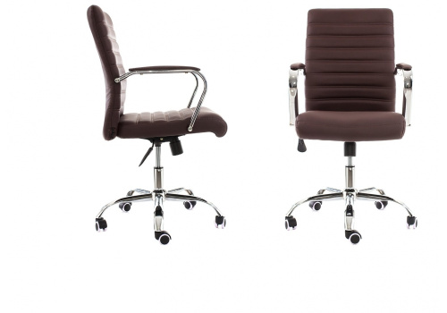 Стул Компьютерное кресло Tongo коричневое. Фото №2