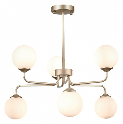 Люстра на штанге ST-Luce Redjino SLE106203-06 фото Люстра на штанге ST-Luce Redjino SLE106203-06. Фото №2