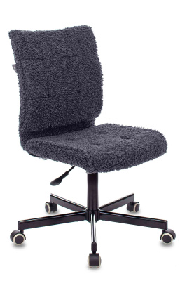 Кресло Бюрократ CH-330M синий экомех крестовина металл черный фото Кресло Бюрократ CH-330M синий экомех крестовина металл черный. Фото №3