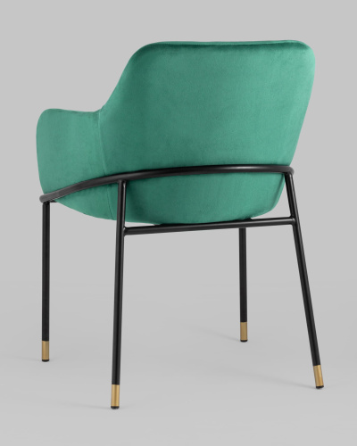 Стул Сандра велюр изумрудный. Фото №7