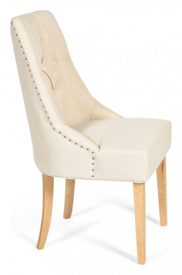 Стул Secret De Maison Prima (mod. C004-2) дерево береза, ткань: вельвет, 52х61х100см, бежевый (поставляется по 2 шт). Фото №2