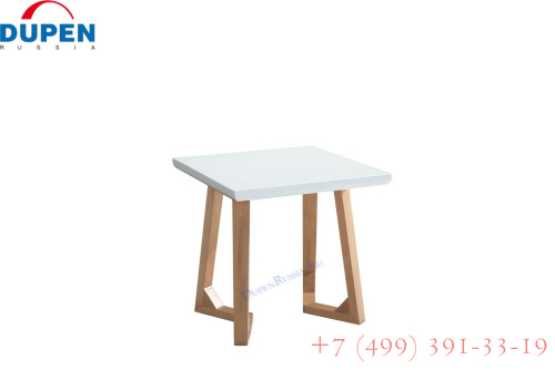 Стол журнальный J1692C Белый/Ясень. Фото №7