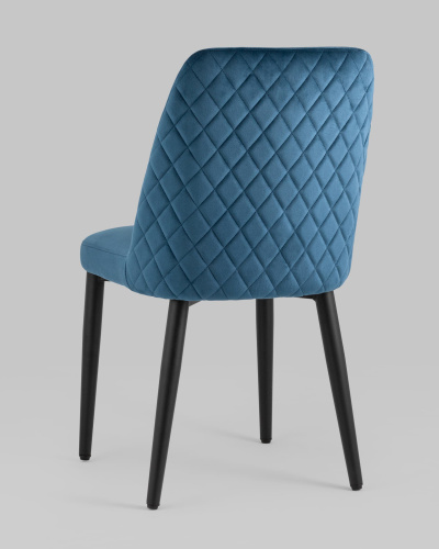 Стул Эмма велюр сине-зеленый. Фото №7