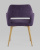 Стул Кромвель NEW фиолетовый фото Стул Кромвель NEW фиолетовый. Фото №6