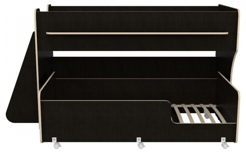 Кровать двухъярусная Р444 Капризун 7, древесина коричневая светлая дуб. Фото №4