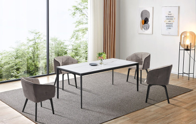 Стол DT-2010 белая керамика MR35 (180) фото Стол DT-2010 белая керамика MR35 (180). Фото №2