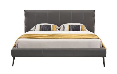 Кровать 1727 графит. Фото