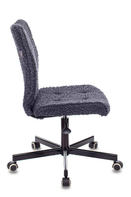 Кресло Бюрократ CH-330M синий экомех крестовина металл черный фото Кресло Бюрократ CH-330M синий экомех крестовина металл черный. Фото №5