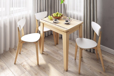 Фантазия Стол (обеденный) дуб сонома фото Фантазия Стол (обеденный) дуб сонома. Фото №2