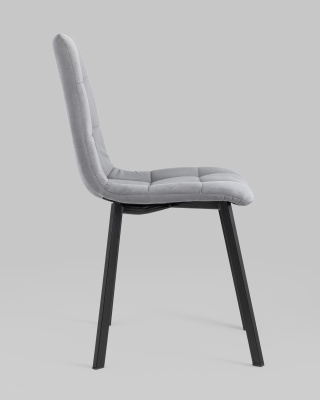 Стул Oliver Square велюр серый. Фото №4