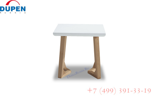 Стол журнальный J1692C Белый/Ясень. Фото №8