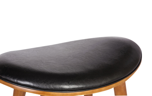 Стул полубарный JY1730-65 черный/орех фото Стул полубарный JY1730-65 черный/орех. Фото №8