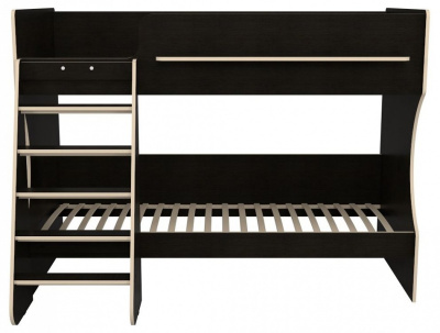 Кровать двухъярусная Р438 Капризун 3, древесина коричневая светлая дуб. Фото №3