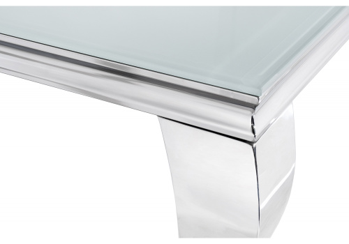 Стол стеклянный Sondal 160 белый. Фото №7