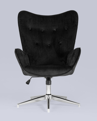 Кресло Филадельфия велюр черный. Фото №5