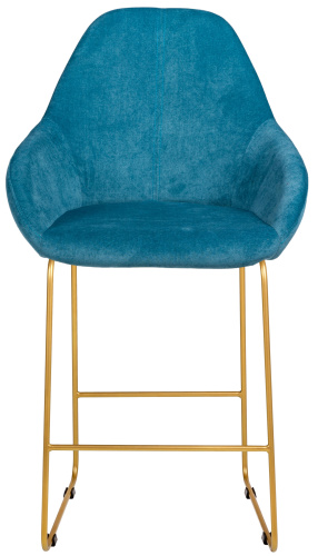 Кресло полубар Kent Блю/Линк Золото. Фото №5