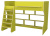 Кровать-чердак Р432-П Капризун 1, зеленый фото Кровать-чердак Р432-П Капризун 1, зеленый. Фото №3