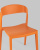 Стул Moris пластик оранжевый. Фото №9