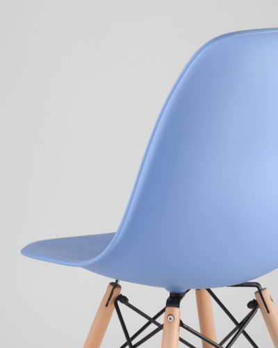 Стул DSW голубой фото Стул DSW голубой. Фото №8