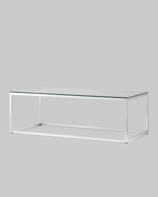 Журнальный стол 120*60 ТАУН серебро фото Журнальный стол 120*60 ТАУН серебро. Фото №3