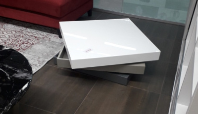 Стол журнальный СT1001 Белый/Серый фото Стол журнальный СT1001 Белый/Серый. Фото №3