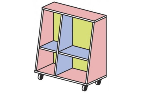 Шкаф навесной открытый Силуэт. Фото №1