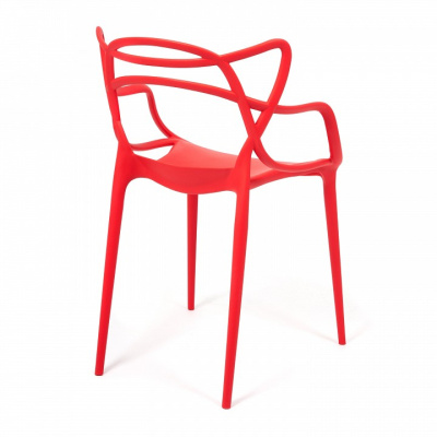 Стул Secret De Maison  Cat Chair (mod. 028) пластик, 54,5*56*84см, красный, 033 (поставляется по 4 шт) фото Стул Secret De Maison  Cat Chair (mod. 028) пластик, 54,5*56*84см, красный, 033 (поставляется по 4 шт). Фото №2