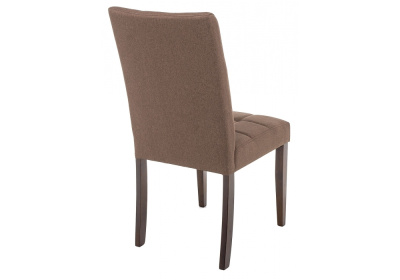Стул деревянный Madina dark walnut / fabric brown фото Стул деревянный Madina dark walnut / fabric brown. Фото №4