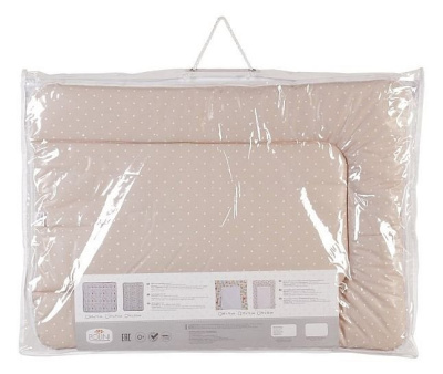 Матрас пеленальный Polini kids Слоник, бежевый. Фото №5