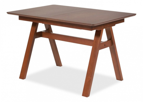 Стол раскладной Ricco (Рикко) основание бук, столешница мдф, 80x120+40x75см, Коричневый фото Стол раскладной Ricco (Рикко) основание бук, столешница мдф, 80x120+40x75см, Коричневый. Фото №1