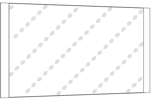 Зеркало НМ 011.91 Дуб Бунратти. Фото №2