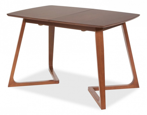 Стол раскладной VAKU (Ваку) основание бук, столешница мдф, 80x120+40x75см, Коричневый фото Стол раскладной VAKU (Ваку) основание бук, столешница мдф, 80x120+40x75см, Коричневый. Фото №1