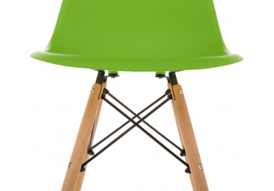 Стул деревянный Eames PC-015 зеленый. Фото №4