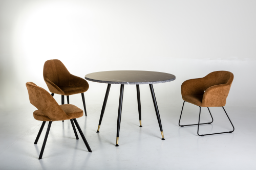 Кресло Oscar Блю/ЛинкЗолот. Фото №6