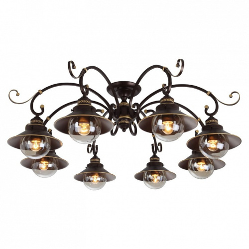 Потолочная люстра Arte Lamp Grazioso A4577PL-8CK фото Потолочная люстра Arte Lamp Grazioso A4577PL-8CK. Фото №1