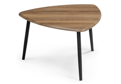 Журнальный стол, Лойс мрамор белый / дуб вотан фото Журнальный стол, Лойс мрамор белый / дуб вотан. Фото №3