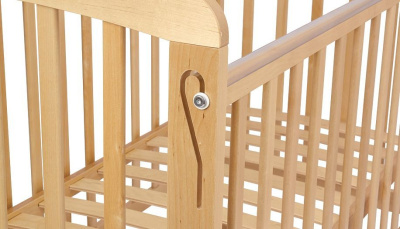 Кроватка Polini Kids Simple 304, коричневый. Фото