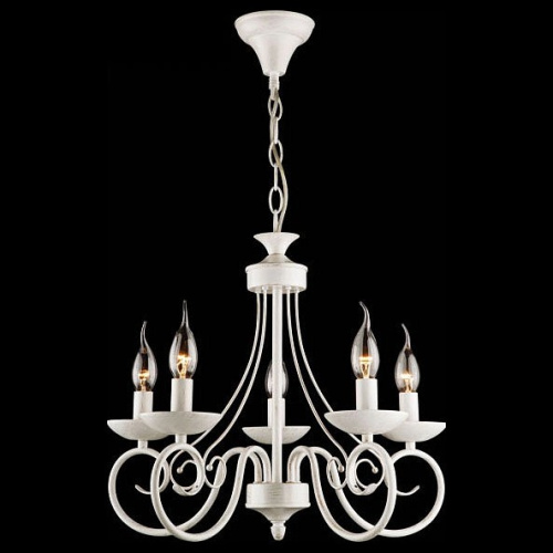 Подвесная люстра Eurosvet Provence 22404/5 белый с золотом. Фото №2