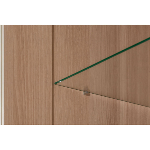 Шкаф витрина Сканди Жемчужно-белый. Фото №9