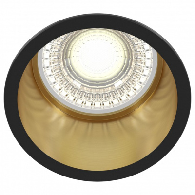 Встраиваемый светильник Maytoni Reif DL049-01GB фото Встраиваемый светильник Maytoni Reif DL049-01GB. Фото №2