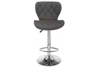 Барный стул Porch dark grey fabric. Фото №2