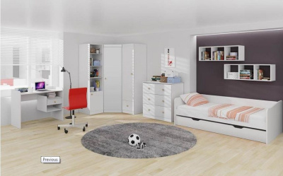 Стол письменный Polini Kids Fun, белый. Фото №4