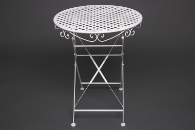 Кованый стол Secret De Maison Patio белый фото Кованый стол Secret De Maison Patio белый. Фото №2