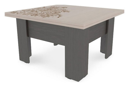 Стол журнальный Секрет Венге/дуб млечный. Фото №1