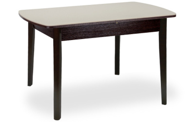 Стол Чикаго СТ Беж-Венге, ноги массив прямые фото Стол Чикаго СТ Беж-Венге, ноги массив прямые. Фото №2