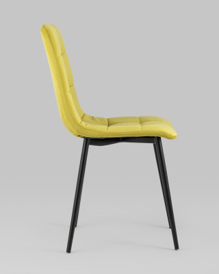 Стул Oliver велюр золотистый фото Стул Oliver велюр золотистый. Фото №4